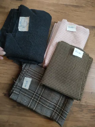 Tessuti, stoffe in lana fantasia