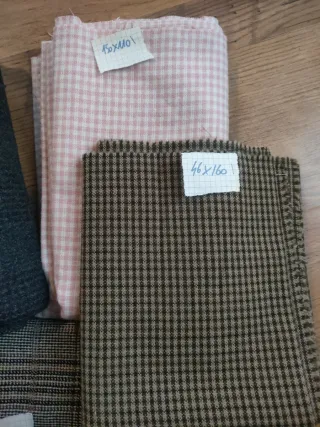 Tessuti, stoffe in lana fantasia