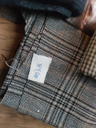 Tessuti, stoffe in lana fantasia