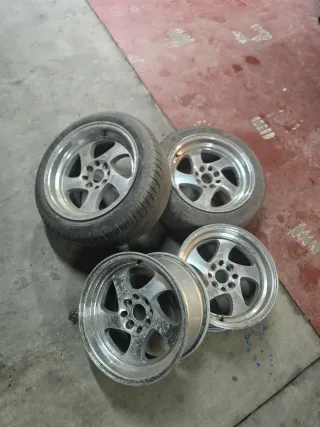 Llantas japan racing jr 15'' BMW E30
