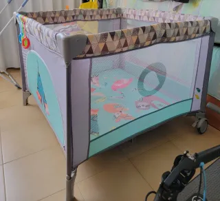 Parque infantil plegable