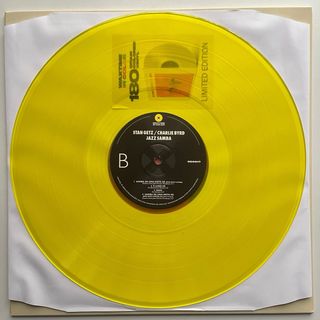 Jazz Samba Stan Getz Charlie Byrd Vinilo amarillo