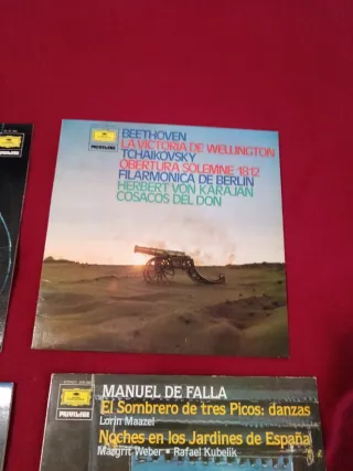 Lote 4 Vinili Classici: Carreras, Pavarotti, Vepes