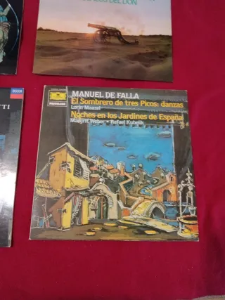 Lote 4 Vinili Classici: Carreras, Pavarotti, Vepes