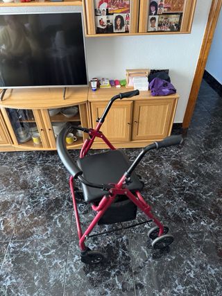 andador persona mayor nueva con asiento