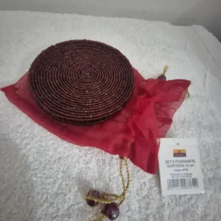 Bajoplatos y posavasos abalorios NUEVO Navidad