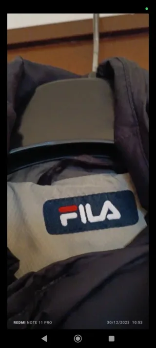 Giubbotto invernale blu