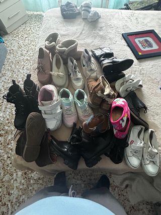 Lote zapatillas niña Talla de 30-32