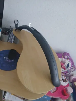 Guardabarros Trasero Bicicleta Negro