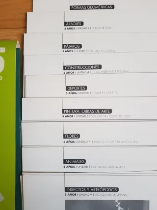 〽️BITS 5 años Educación Infantil TARJETAS