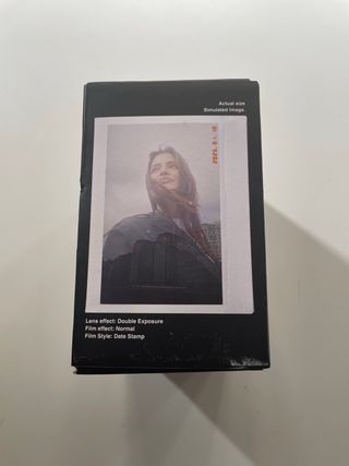 Fujifilm Instax Wide Evo Cámara Híbrida Negra