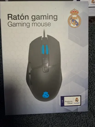 Teclado y Ratón Gaming Real Madrid