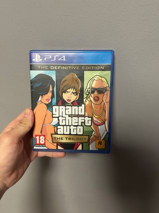 GTA The Trilogy Definitive Edition PS4
