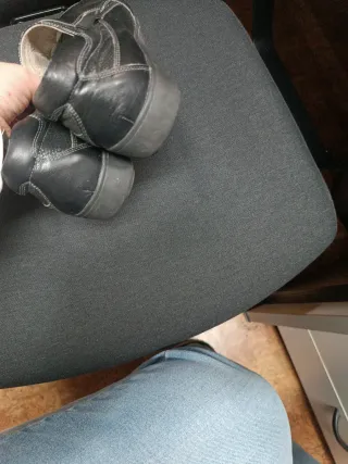 Zapatos negros ortopedia Treintas talla 37