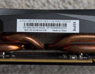 ZOTAC GeForce GTX 1080 Ti 11GB GDDR5X