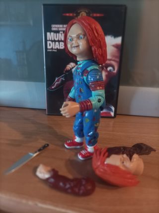 FIGURA TERROR EL MUÑECO DIABÓLICO