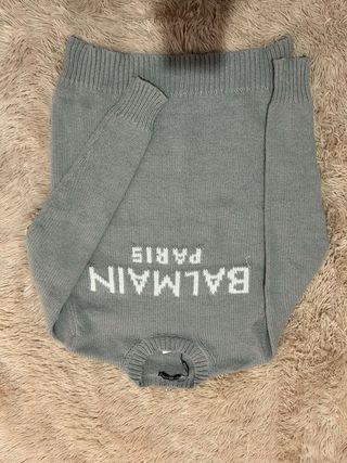 Jersey Balmain Paris Gris