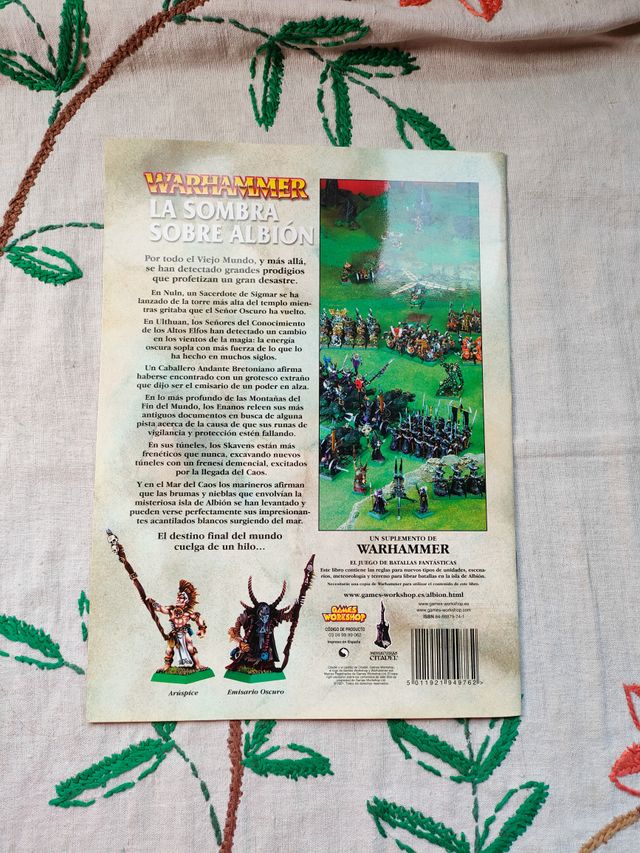 La Sombra sobre Albión. Warhammer. Games Workshop.