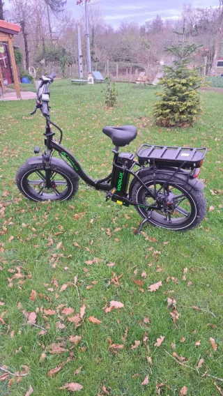 Bicicleta eléctrica Koolux Bks6 pro Fat15km de uso