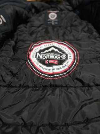 Abrigo Norway negro hombre