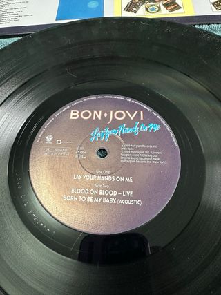 Bon Jovi LP Edición Limitada Lay Your Hands On Me