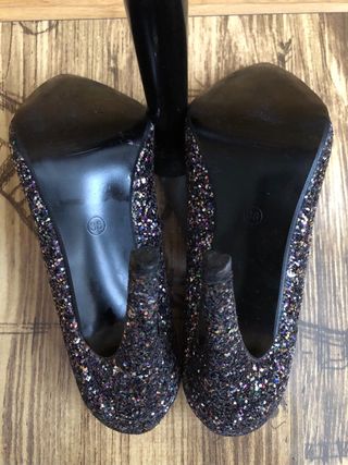 Tacones Top Girl Glitter Talla 38/39
