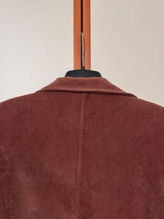 Blazer Vertigo marrone velluto a coste