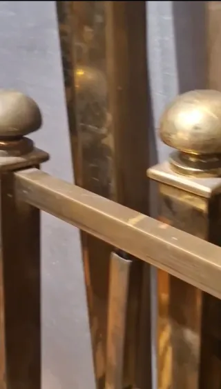 Letti singoli ottone primi '900 inglesi