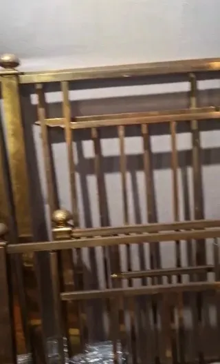 Letti singoli ottone primi '900 inglesi