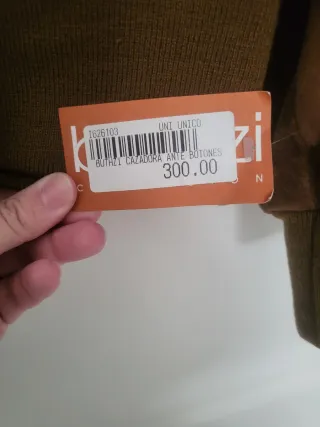 Chaqueta Ante Chico Buthzi XXL