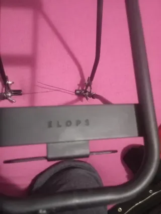 Parrilla de bicicleta negra