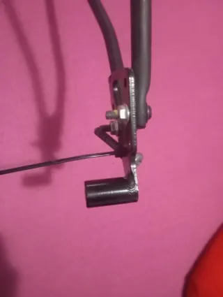 Parrilla de bicicleta negra