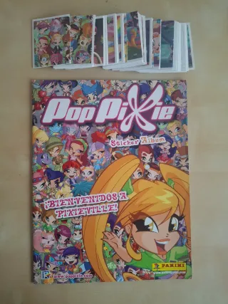 Pop Pixie Cromos Colección Completa Sin Pegar