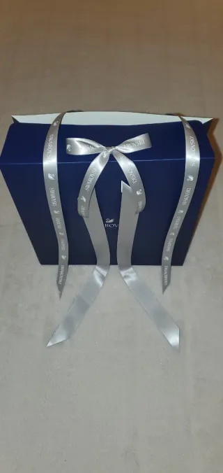 Confezione regalo collana Swarovski blu
