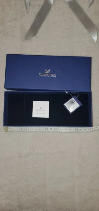 Confezione regalo collana Swarovski blu