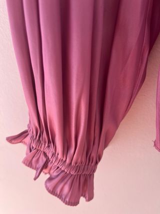 Blusa elegante Mango rosa