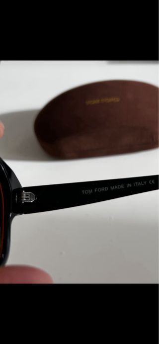 Gafas Tom Ford Negras y Amarillas