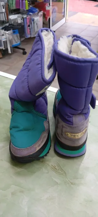 Botas de nieve infantiles talla 30