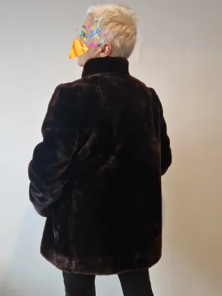 Chaquetón Mouton Marrón