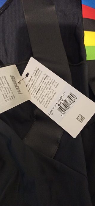 Maglia Ciclismo Invernale Santini UCI - L