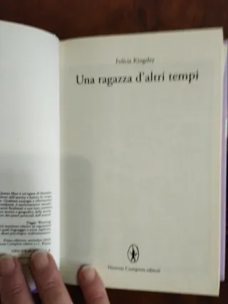 UNA RAGAZZA D'ALTRI TEMPI