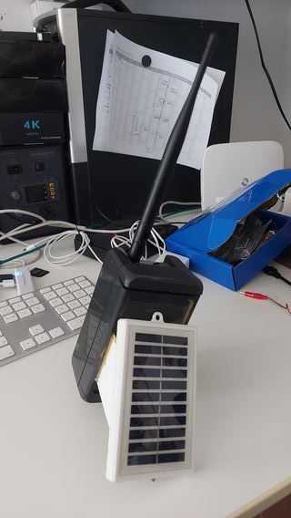Nodo Meshtastic Autónomo Solar para Oreste