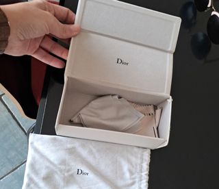 Occhiali da sole Dior neri e rosa