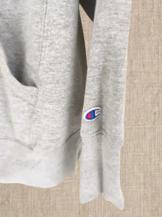 Sudadera Champion Gris Capucha Talla M