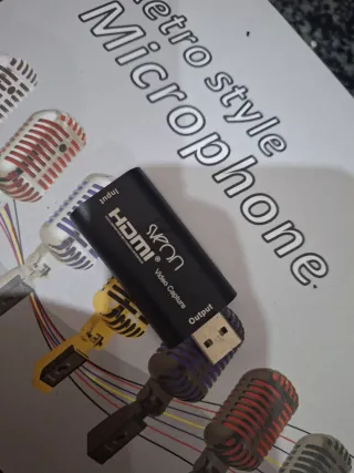 Capturadora de Video Sveon 1080P HDMI