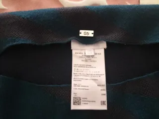 Poncho Escada Impreso Multicolor talla única