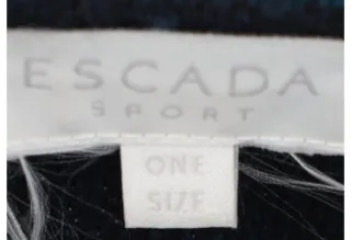 Poncho Escada Impreso Multicolor talla única