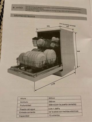 Lavavajillas TEKA LP8 818 EU Blanco