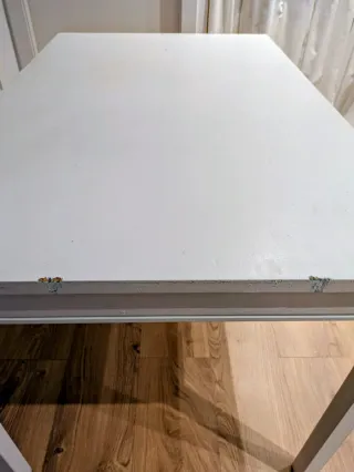 Mesa comedor blanca de madera