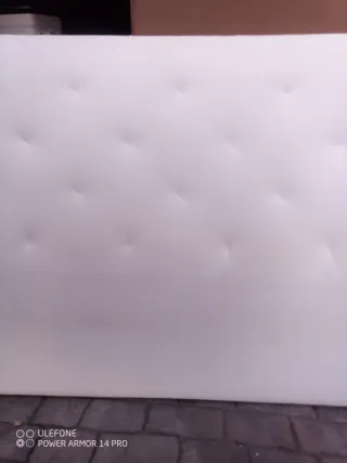 Cabecero de Matrimonio Blanco